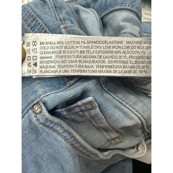 Forever 21 Premium Denim Skinny Jeans Women’s 26 Blue Distressed Ripped Pants - Picture 14 of 16